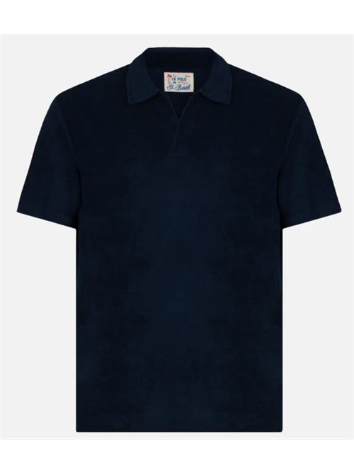 sponge polo collar rib MC2 SAINT BARTH | JEREMY-01398H61 TERRY